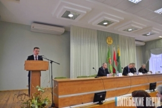 Андрэй Кунцэвіч правёў у Сянно адзіны дзень інфармавання<br />