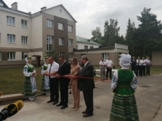 Пасля капітальнага рамонту адкрылі цэнтральны корпус Сенненскай бальніцы<br />