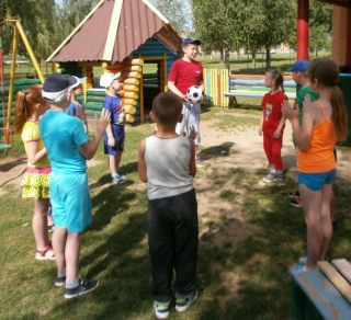 У разгары работа летняга прышкольнага аздараўленчага лагера “Крепыш” Багданаўскай ДСПШ