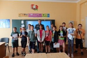 В профильном отряде МЧС скучать не приходится