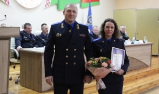 Ва УСК па Віцебскай вобласці падвялі вынікі службовай дзейнасці за мінулы год<br />