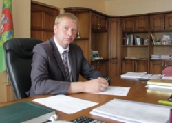На нарадзе ў кіраўніка раёна