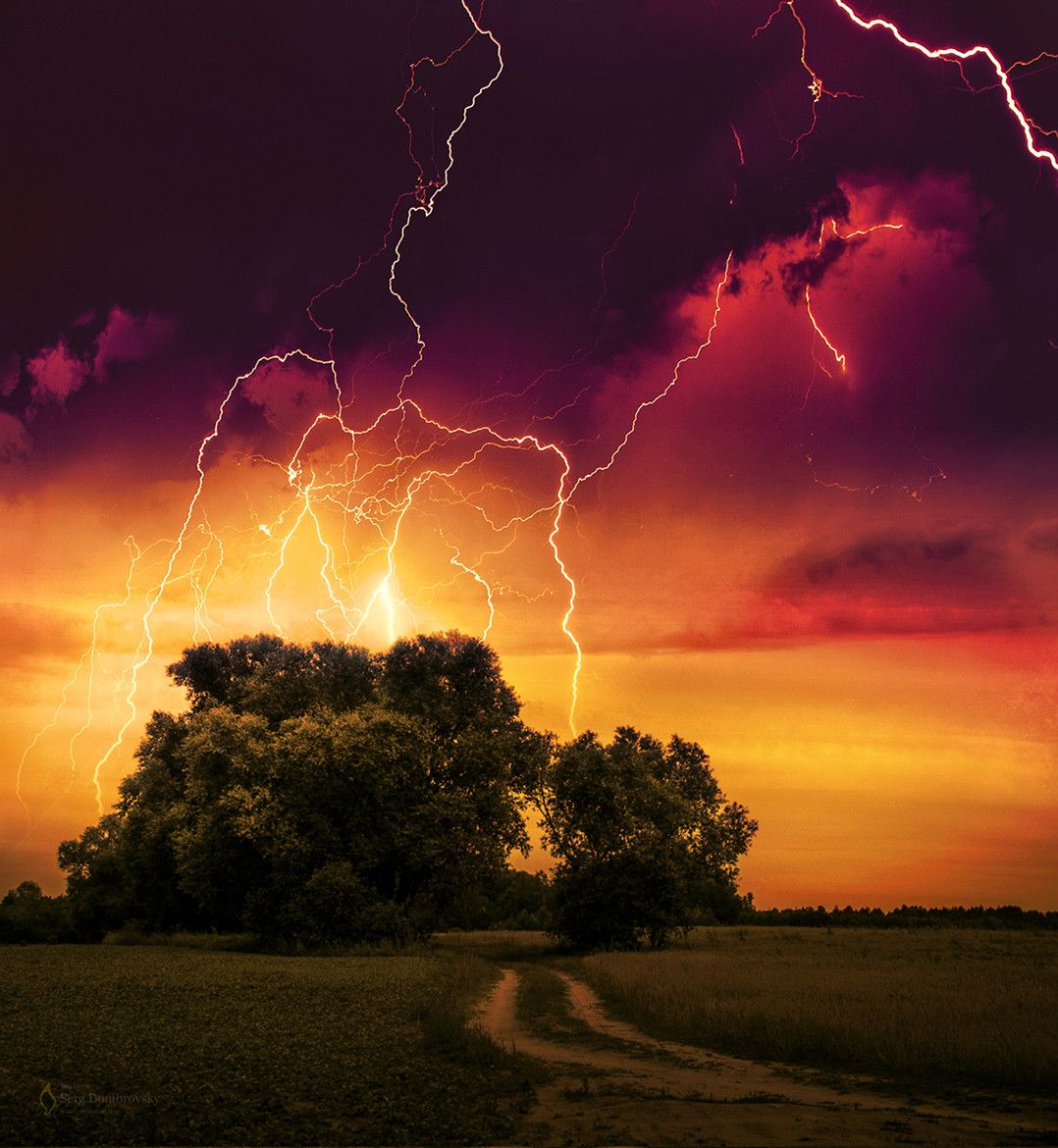 В Столинском районе из-за удара молнии у водохранилища погиб мужчина и пострадала женщина