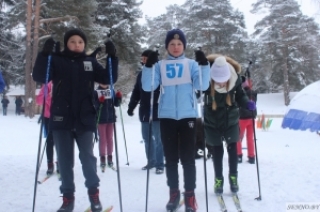 «Снежны снайпер» сабраў у Сянно юных біятланістаў<br />
