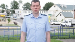 Нядаўна на пасаду пракурора Сенненскага раёна ўступіў Алег Антоненка<br />