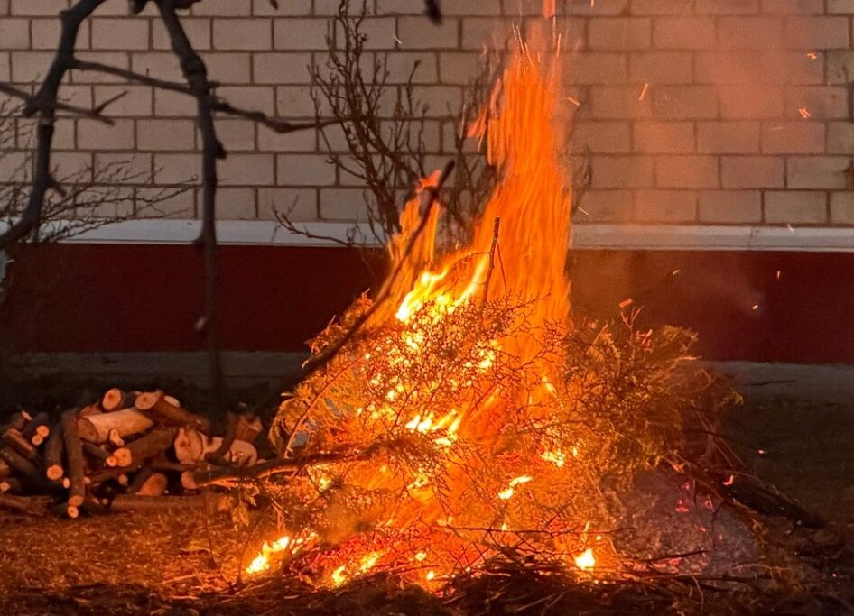 На пожарах в Витебской области пострадали 3 человека