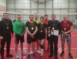 У Сенненскім раёне прайшоў чэмпіянат па валейболе<br />