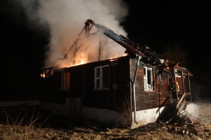В аг.Немойта при пожаре погиб человек
