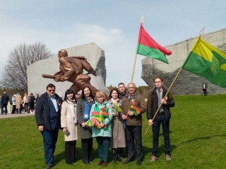Дэлегацыя Сенненскага раёна прыняла ўдзел у VII абласной патрыятычнай акцыі "Прарыў Перамогі", якая праходзіла 05.05.2022 г. ва Ушацкім раёне