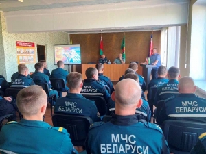 В Сенненском РОЧС прошел Единый день информирования