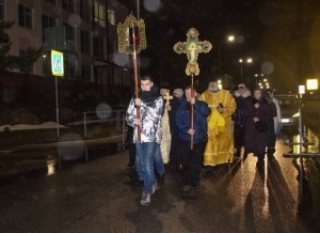 Учора напярэдадні Вадохрышча прайшоў хрэсны ход<br />