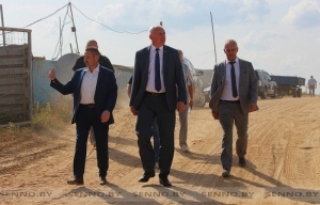Сенненшчыну наведаў першы намеснік старшыні аблвыканкама Генадзь Сабыніч<br />