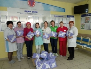 Новая форма ў сенненскіх работнікаў медустановы<br />